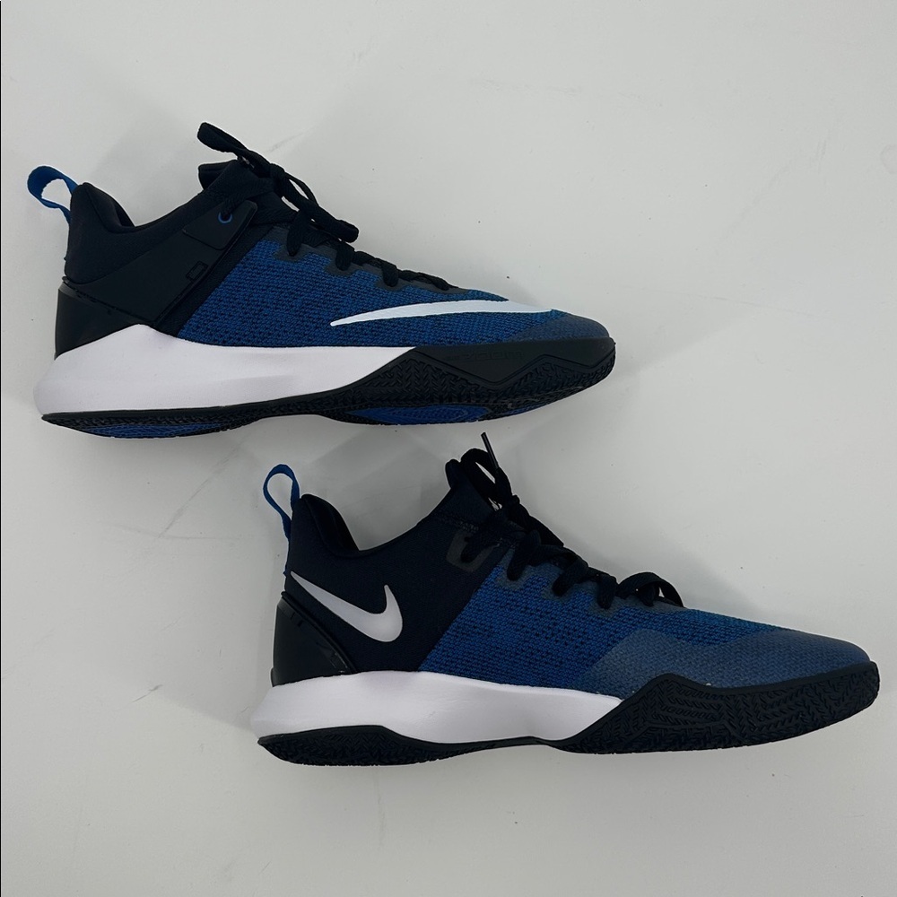 Nike Black and Blue Zoom Shift Sneakers Men's Size 10 New In Box - Picture 7 of 10